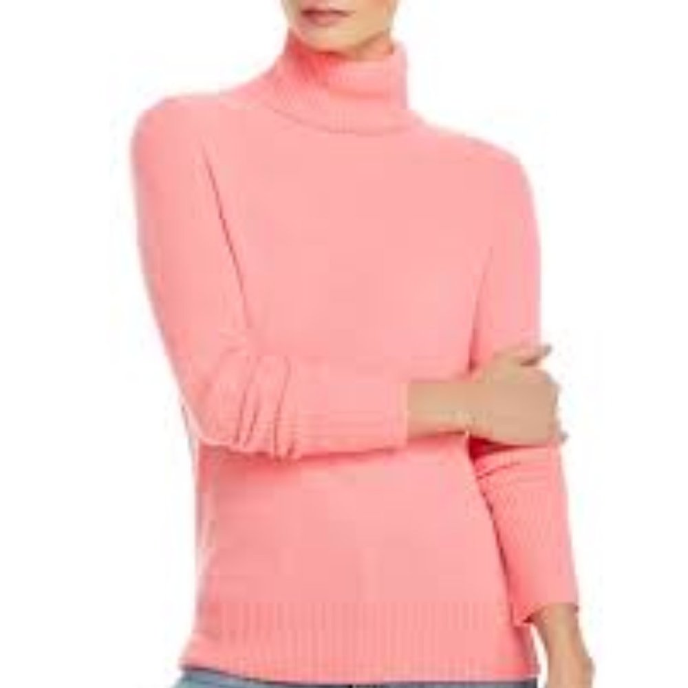 Talbots 100% cashmere sweater peach